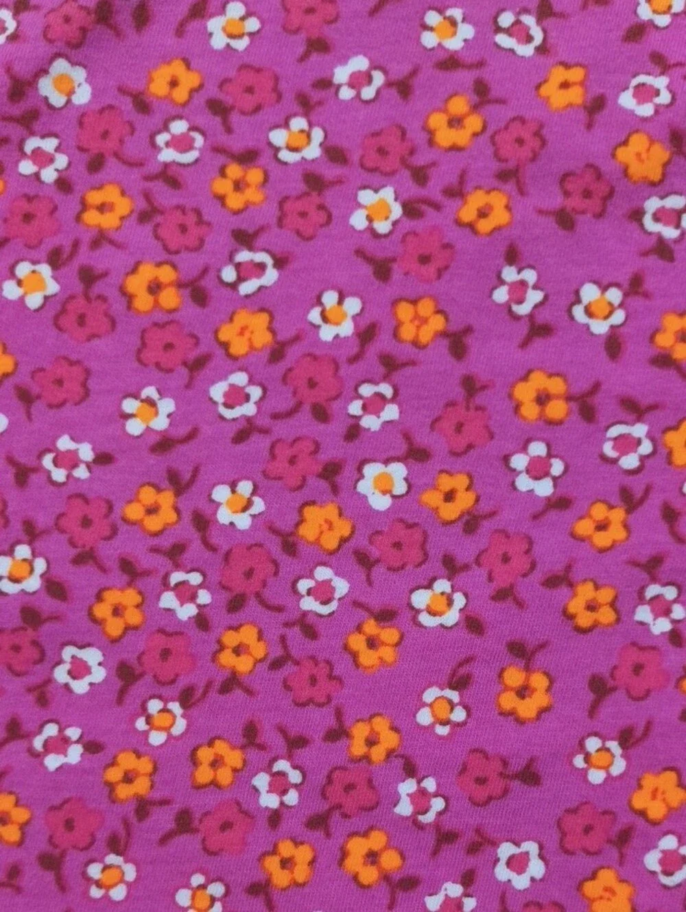 Crewcuts Short Sleeve Cotton Pink Floral Dress Size 14 EUC